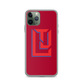 Lenny Torres "Logo" Red iPhone Case