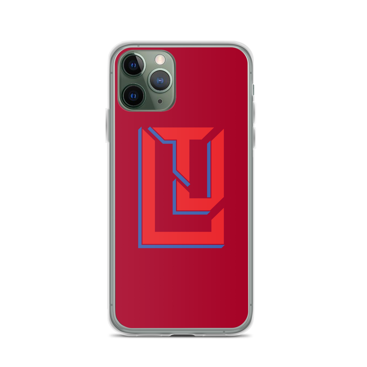 Lenny Torres "Logo" Red iPhone Case