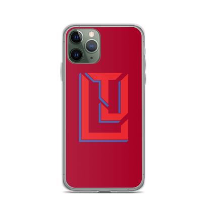 Lenny Torres "Logo" Red iPhone Case