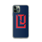 Lenny Torres "Logo" Navy iPhone Case