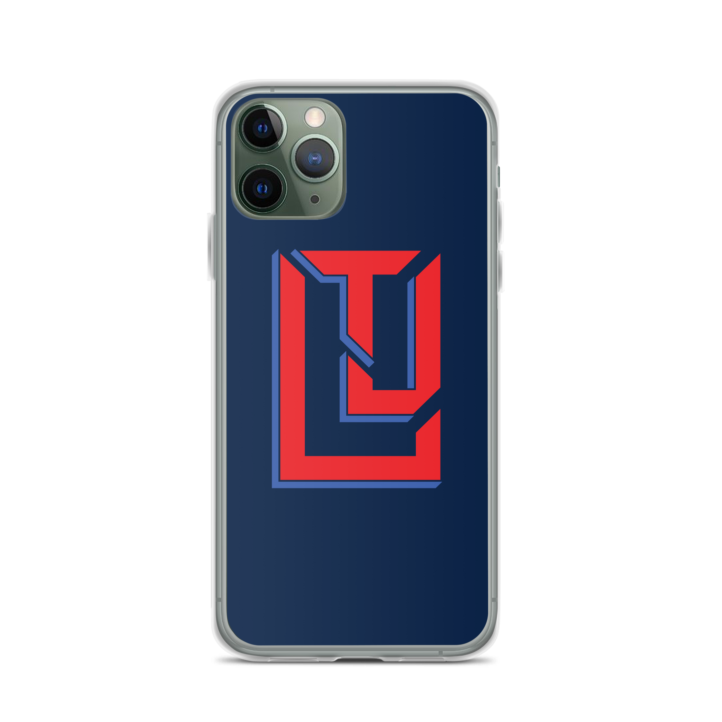 Lenny Torres "Logo" Navy iPhone Case