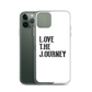 Lenny Torres "Love The Journey" White iPhone Case