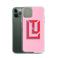 Lenny Torres "Logo" Pink iPhone Case