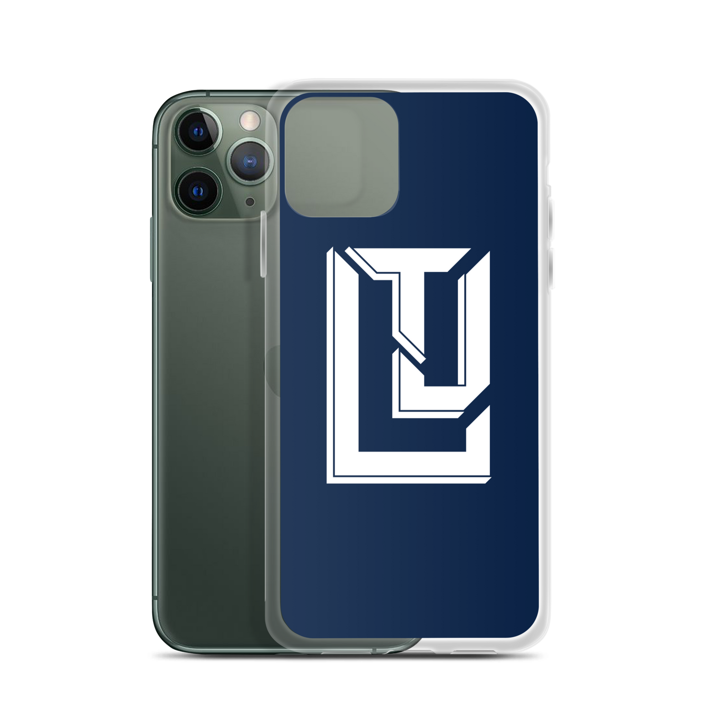 Lenny Torres "Logo" Navy iPhone Case