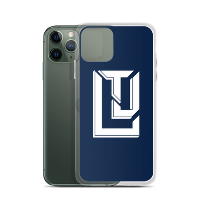 Lenny Torres "Logo" Navy iPhone Case