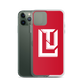 Lenny Torres "Logo" Red iPhone Case