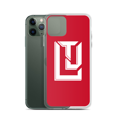 Lenny Torres "Logo" Red iPhone Case
