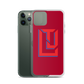 Lenny Torres "Logo" Red iPhone Case