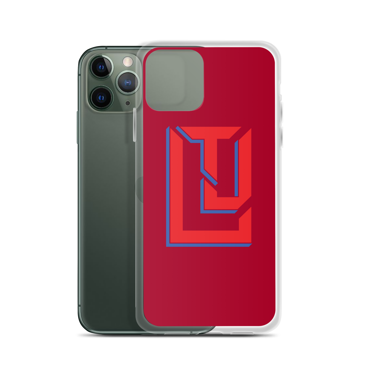 Lenny Torres "Logo" Red iPhone Case