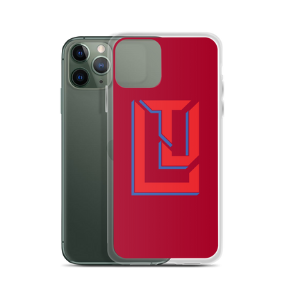 Lenny Torres "Logo" Red iPhone Case