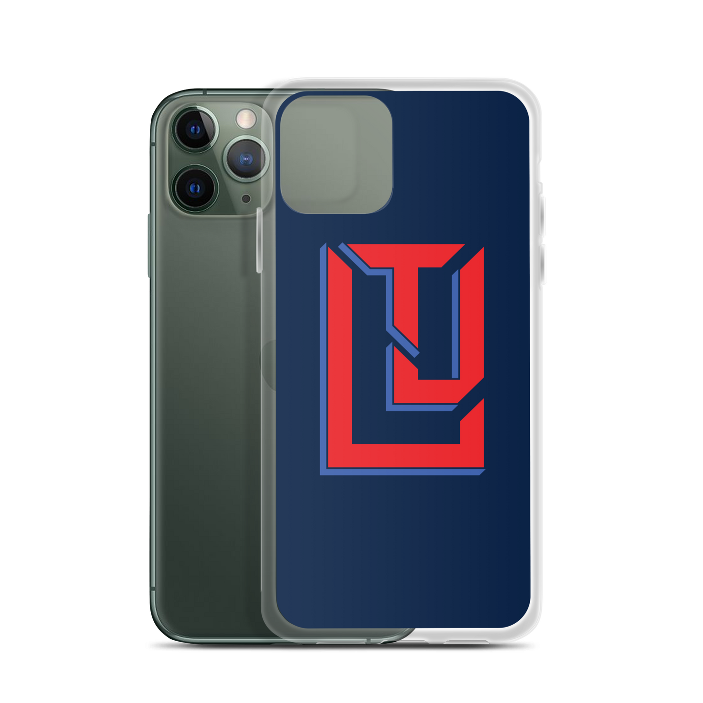 Lenny Torres "Logo" Navy iPhone Case