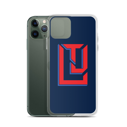 Lenny Torres "Logo" Navy iPhone Case