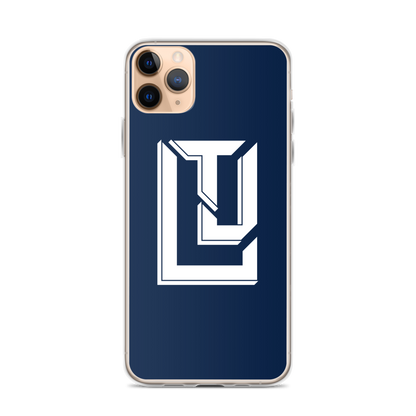 Lenny Torres "Logo" Navy iPhone Case