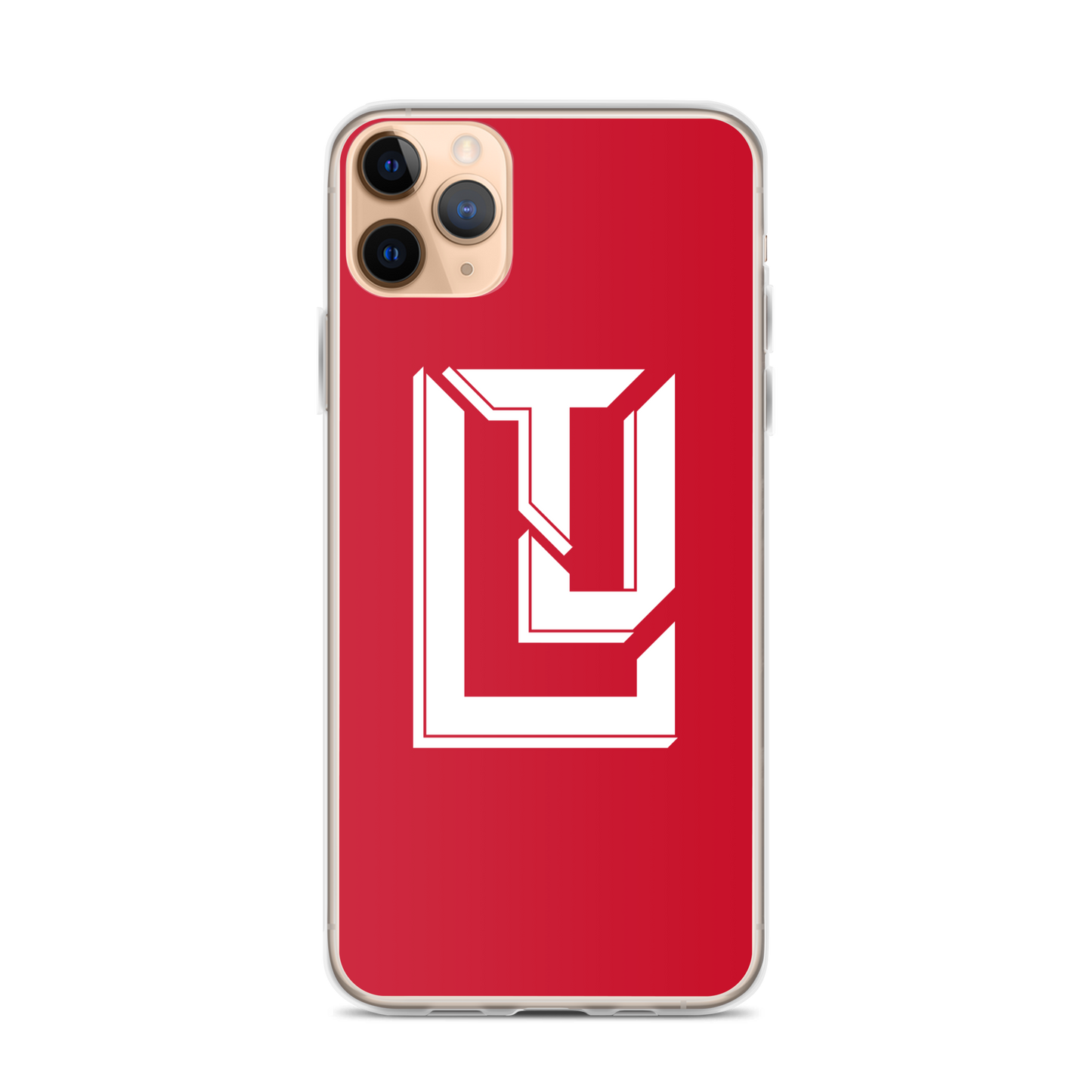 Lenny Torres "Logo" Red iPhone Case