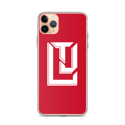 Lenny Torres "Logo" Red iPhone Case
