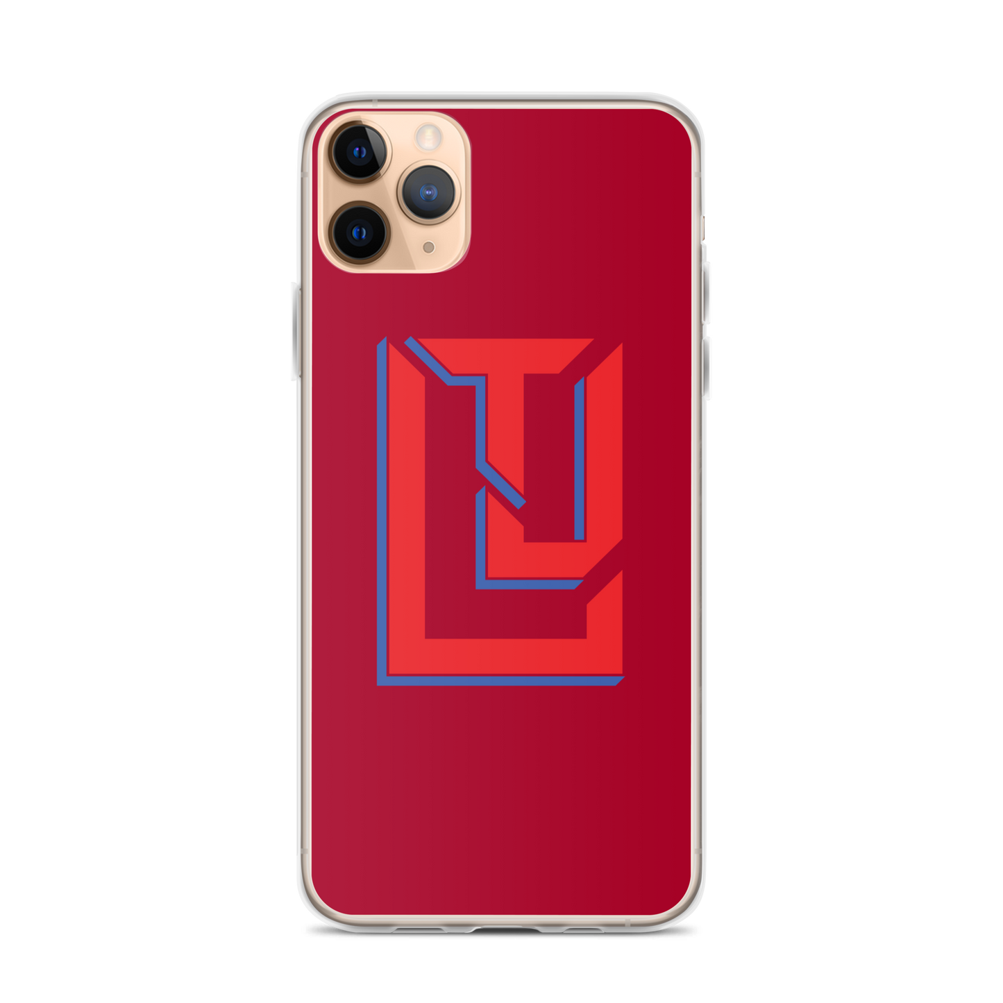 Lenny Torres "Logo" Red iPhone Case