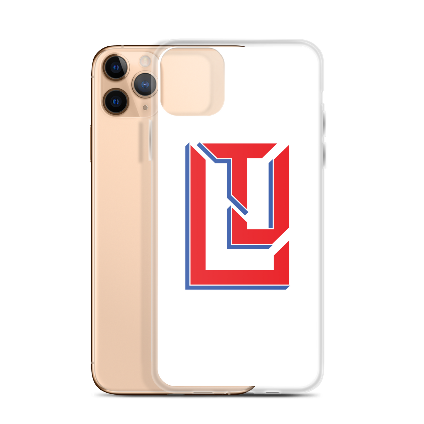 Lenny Torres "Logo" White iPhone Case