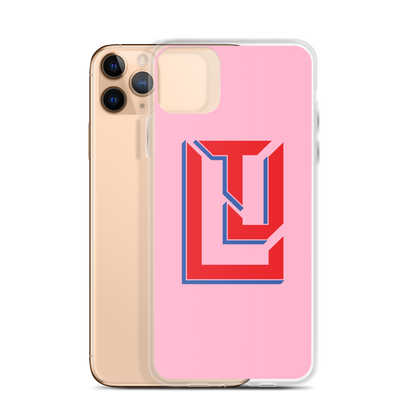 Lenny Torres "Logo" Pink iPhone Case