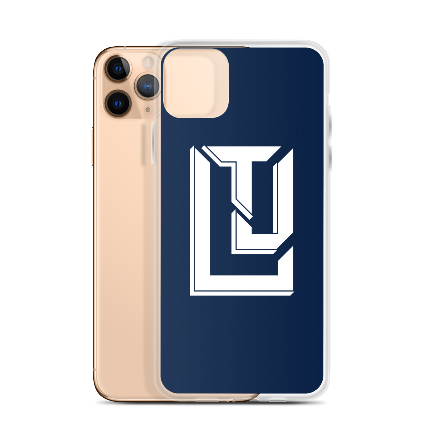 Lenny Torres "Logo" Navy iPhone Case