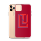 Lenny Torres "Logo" Red iPhone Case