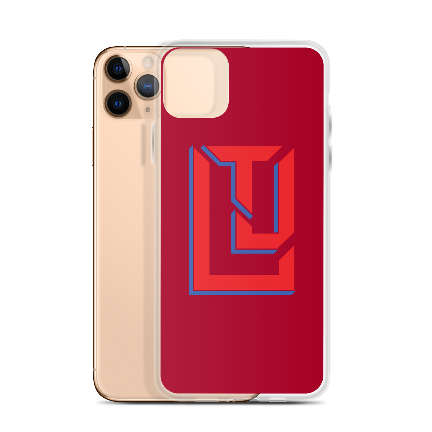 Lenny Torres "Logo" Red iPhone Case