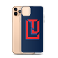 Lenny Torres "Logo" Navy iPhone Case