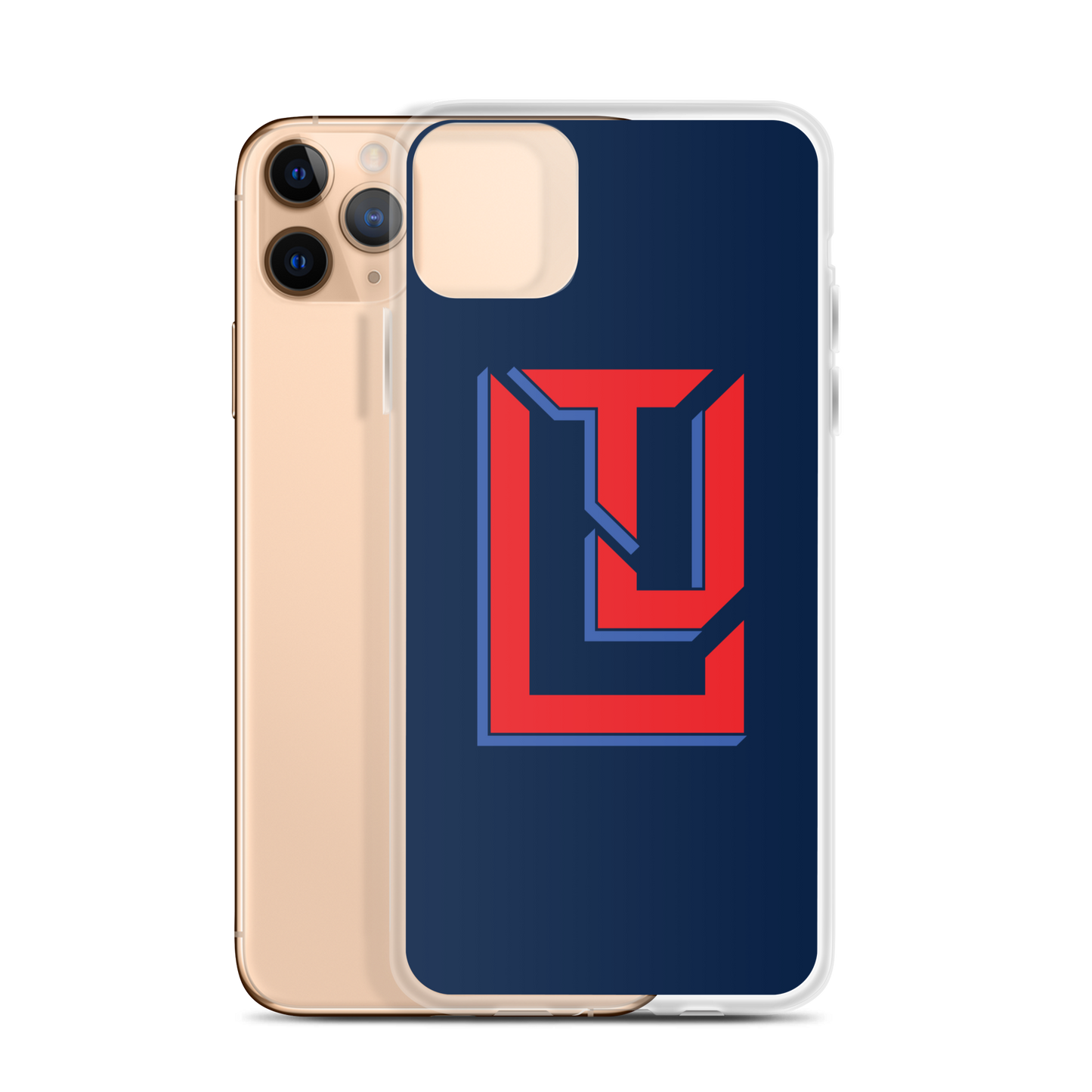 Lenny Torres "Logo" Navy iPhone Case