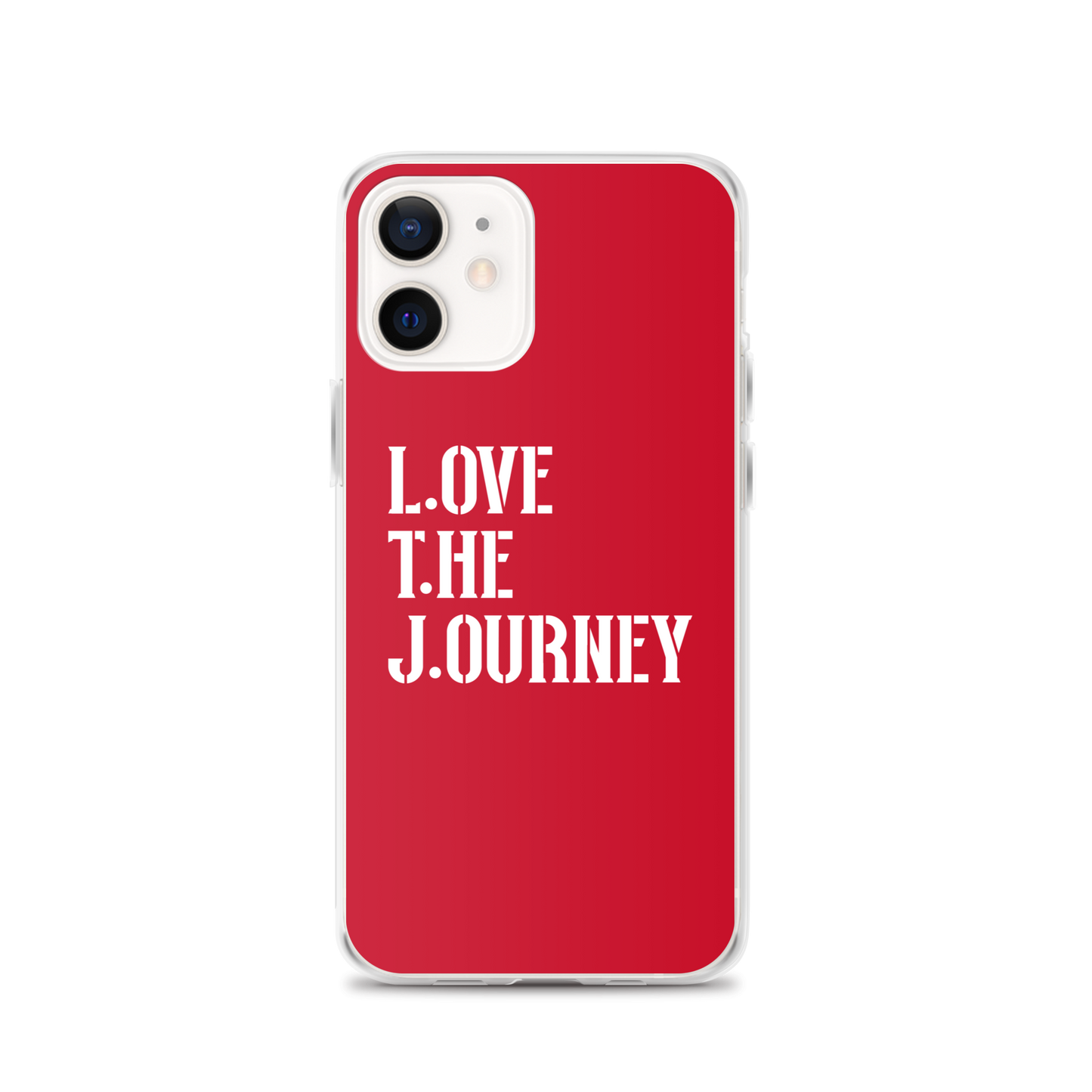 Lenny Torres "Love The Journey" Red iPhone Case