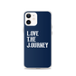 Lenny Torres "Love The Journey" Navy iPhone Case