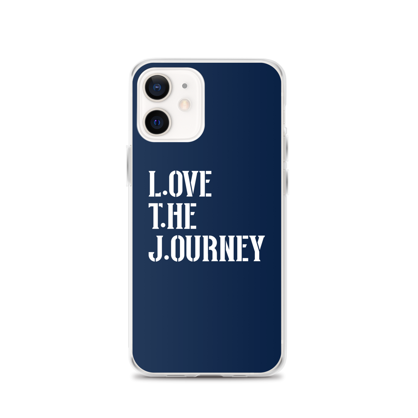 Lenny Torres "Love The Journey" Navy iPhone Case