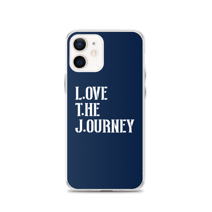 Lenny Torres "Love The Journey" Navy iPhone Case