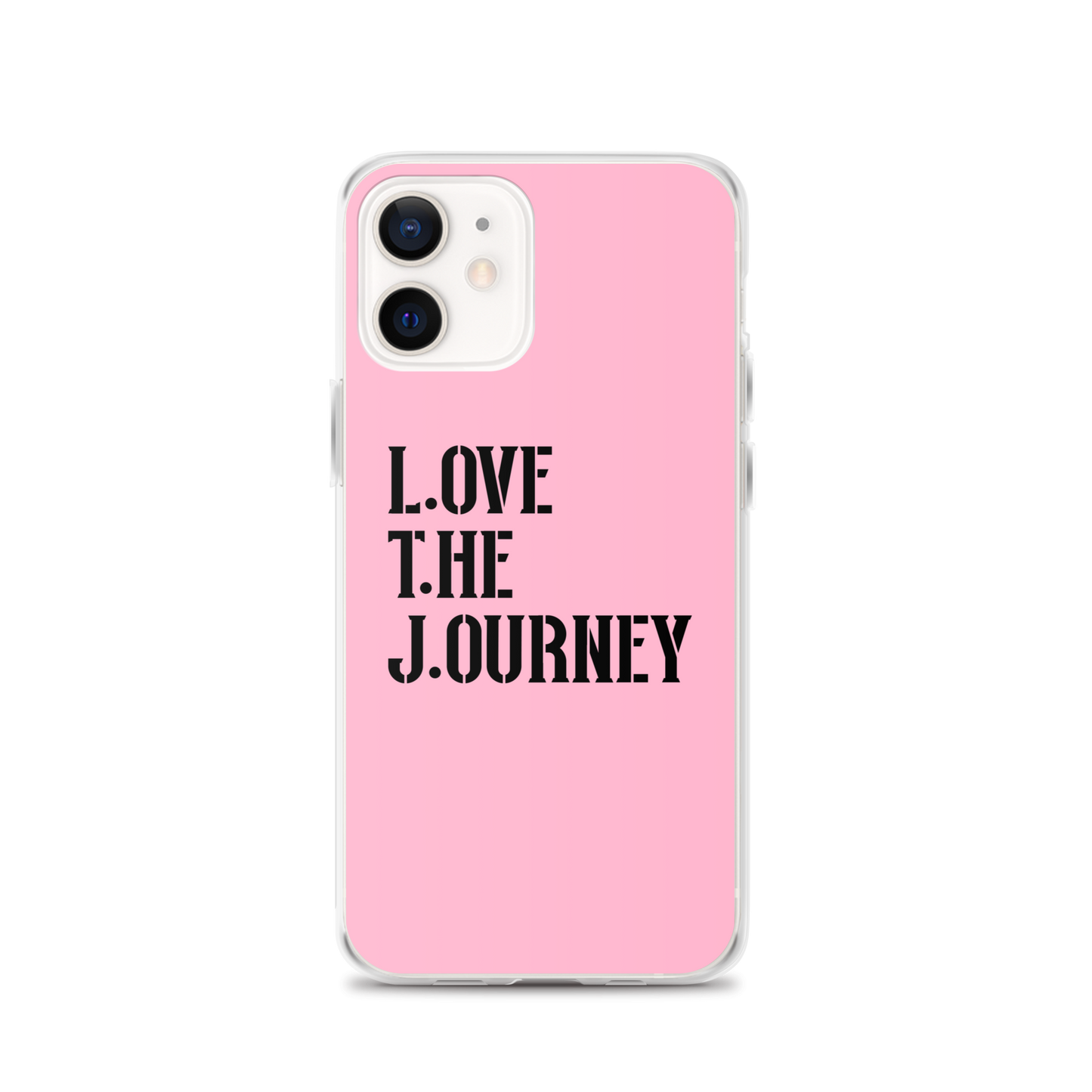 Lenny Torres "Love The Journey" Pink iPhone Case
