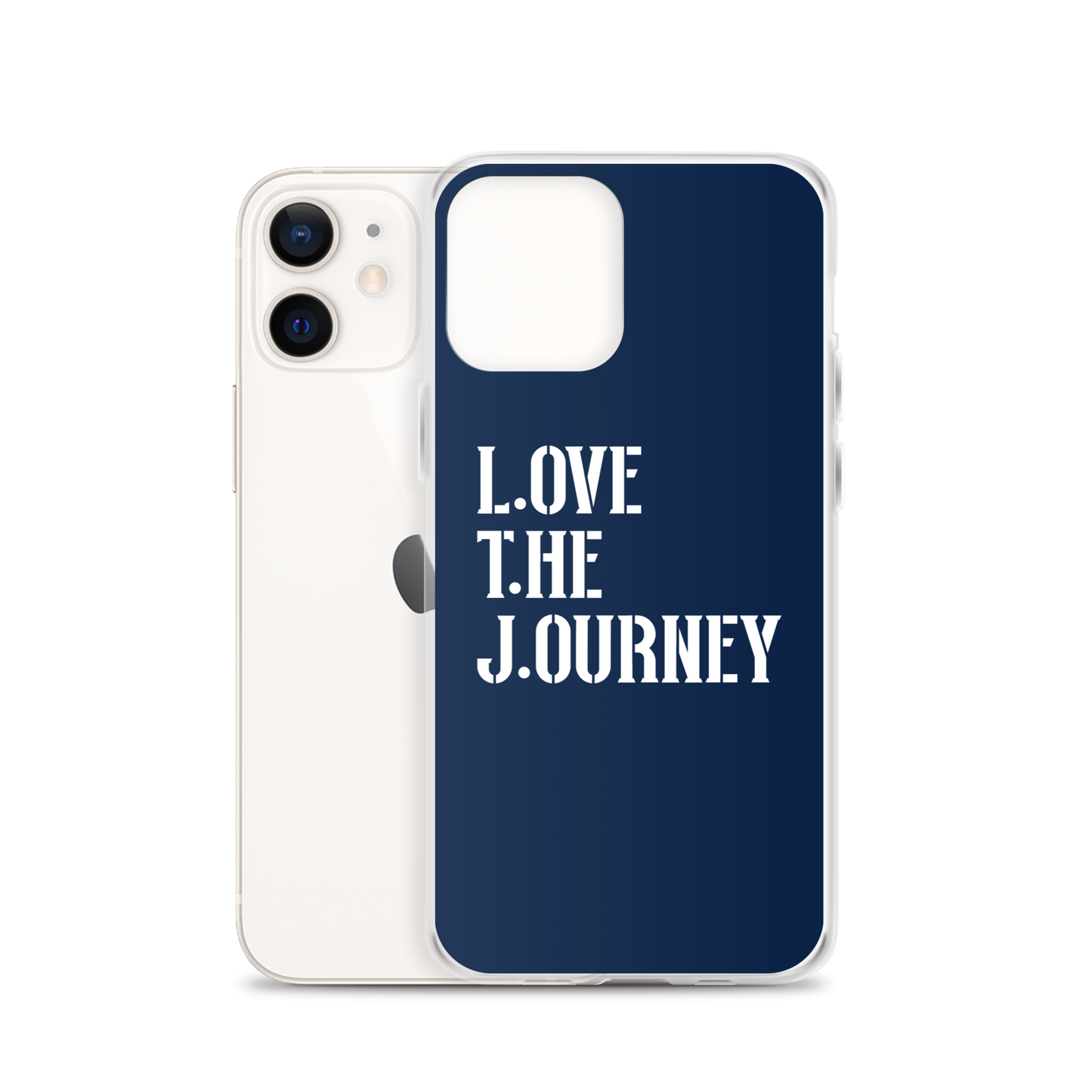 Lenny Torres "Love The Journey" Navy iPhone Case
