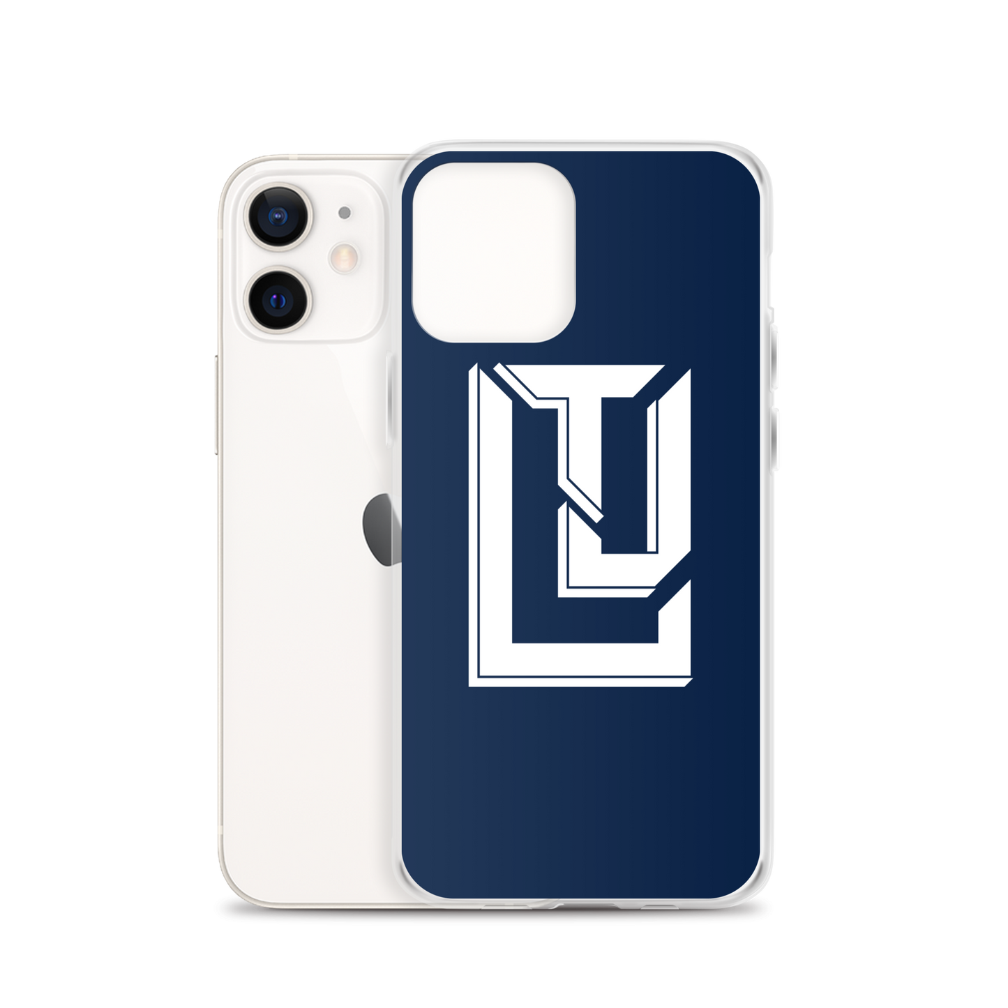 Lenny Torres "Logo" Navy iPhone Case
