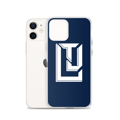 Lenny Torres "Logo" Navy iPhone Case