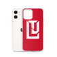 Lenny Torres "Logo" Red iPhone Case