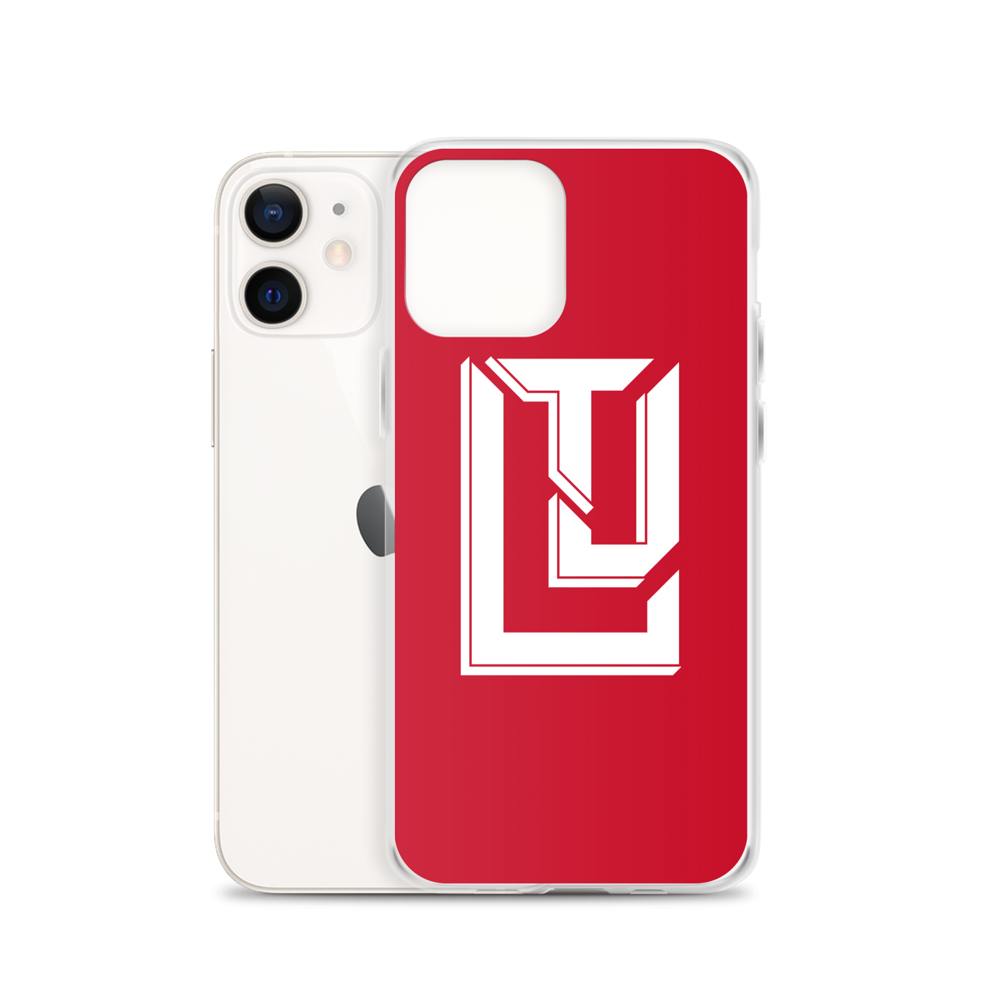 Lenny Torres "Logo" Red iPhone Case