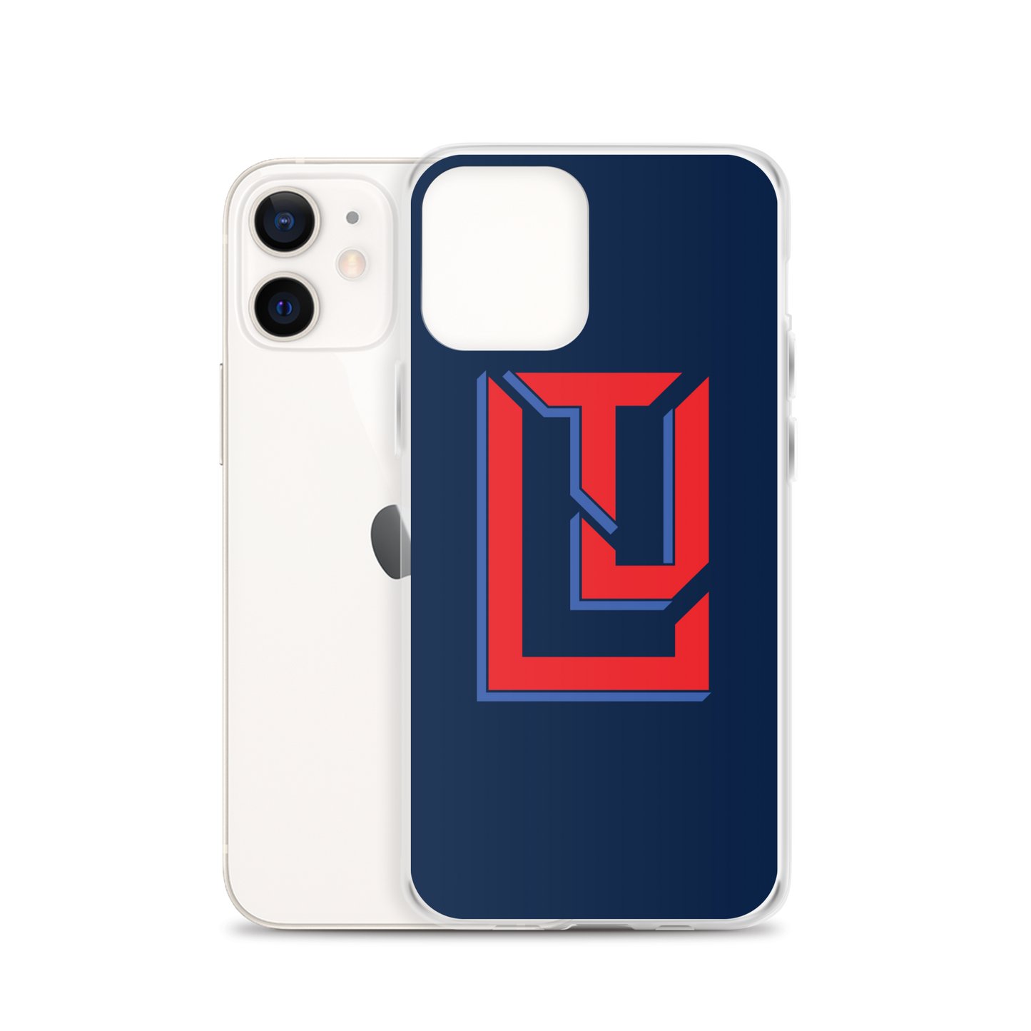 Lenny Torres "Logo" Navy iPhone Case