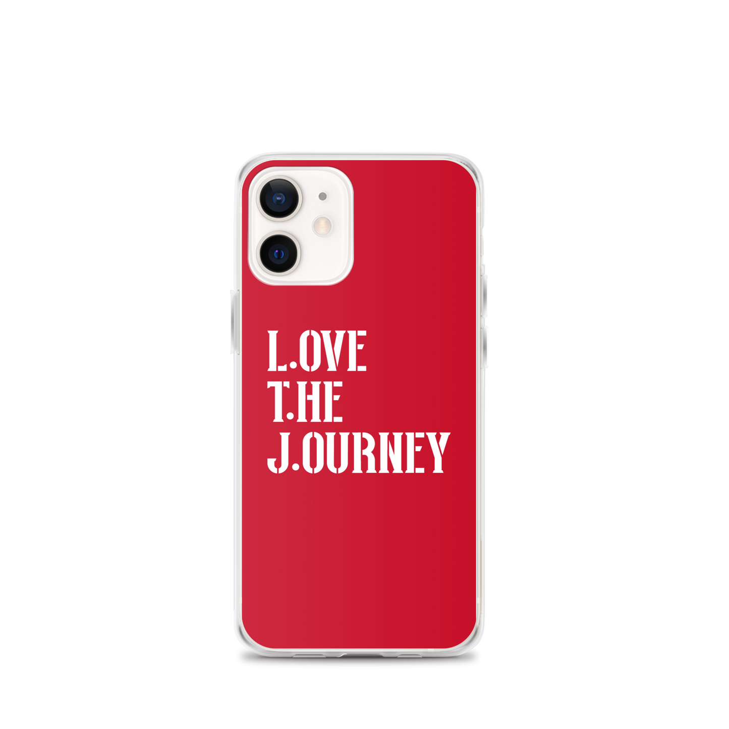 Lenny Torres "Love The Journey" Red iPhone Case