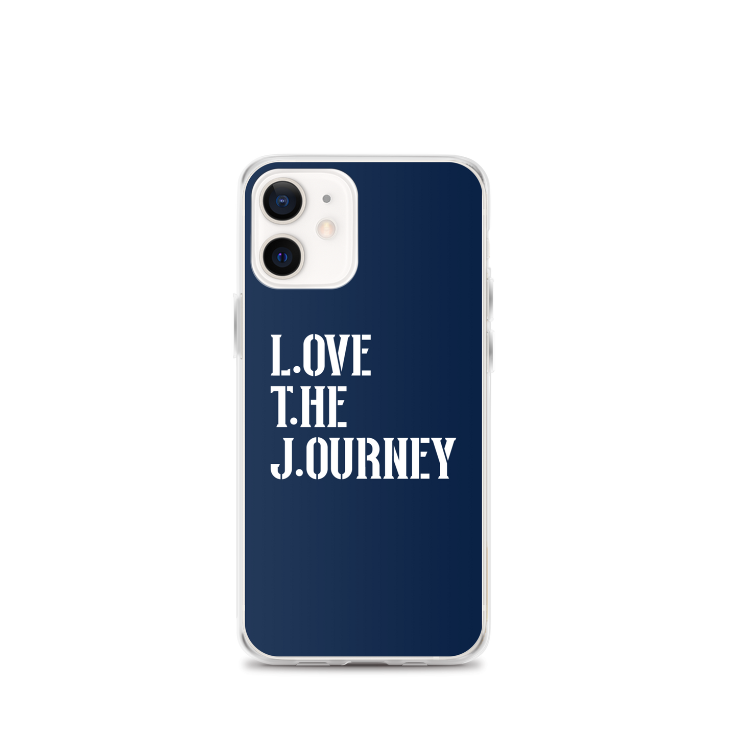 Lenny Torres "Love The Journey" Navy iPhone Case