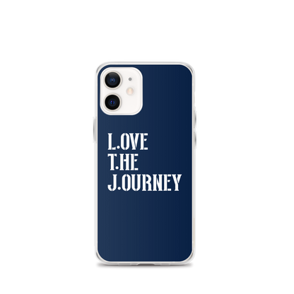 Lenny Torres "Love The Journey" Navy iPhone Case