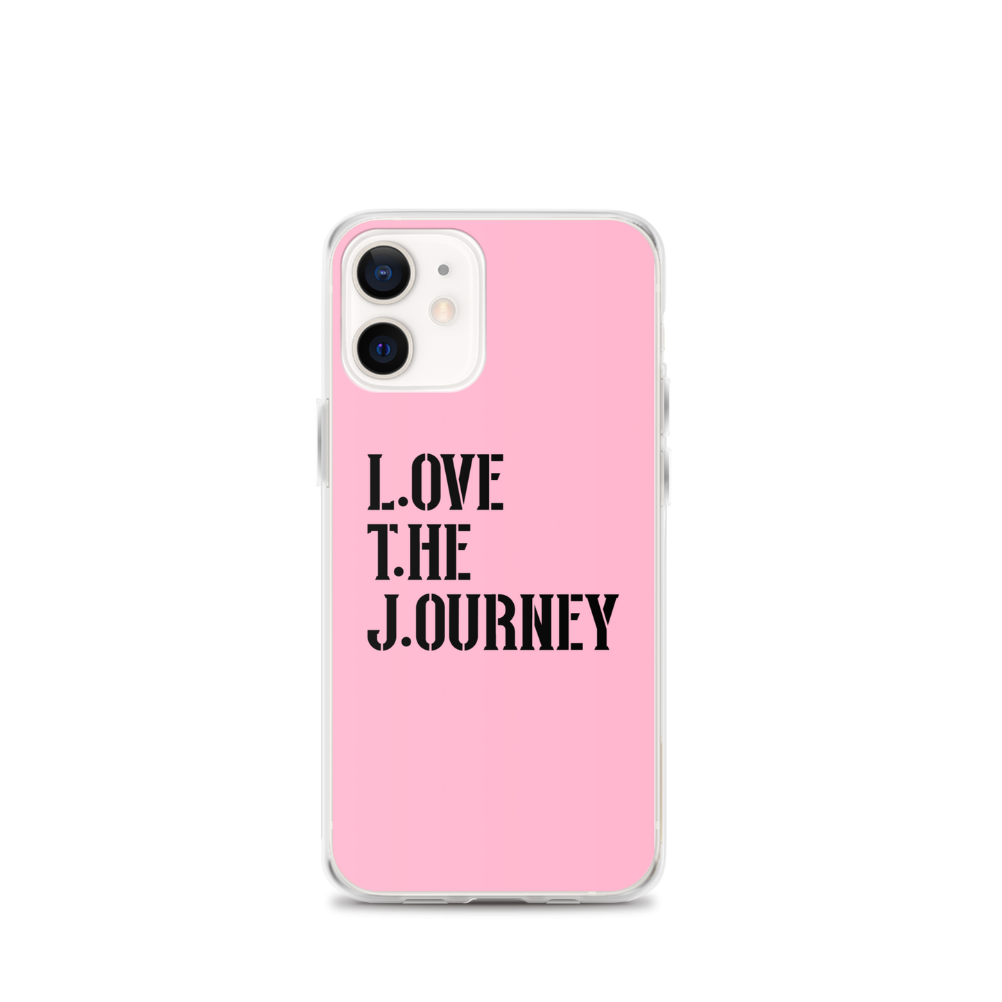 Lenny Torres "Love The Journey" Pink iPhone Case