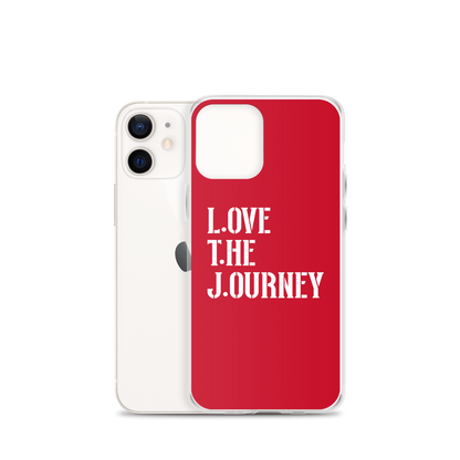 Lenny Torres "Love The Journey" Red iPhone Case