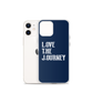 Lenny Torres "Love The Journey" Navy iPhone Case