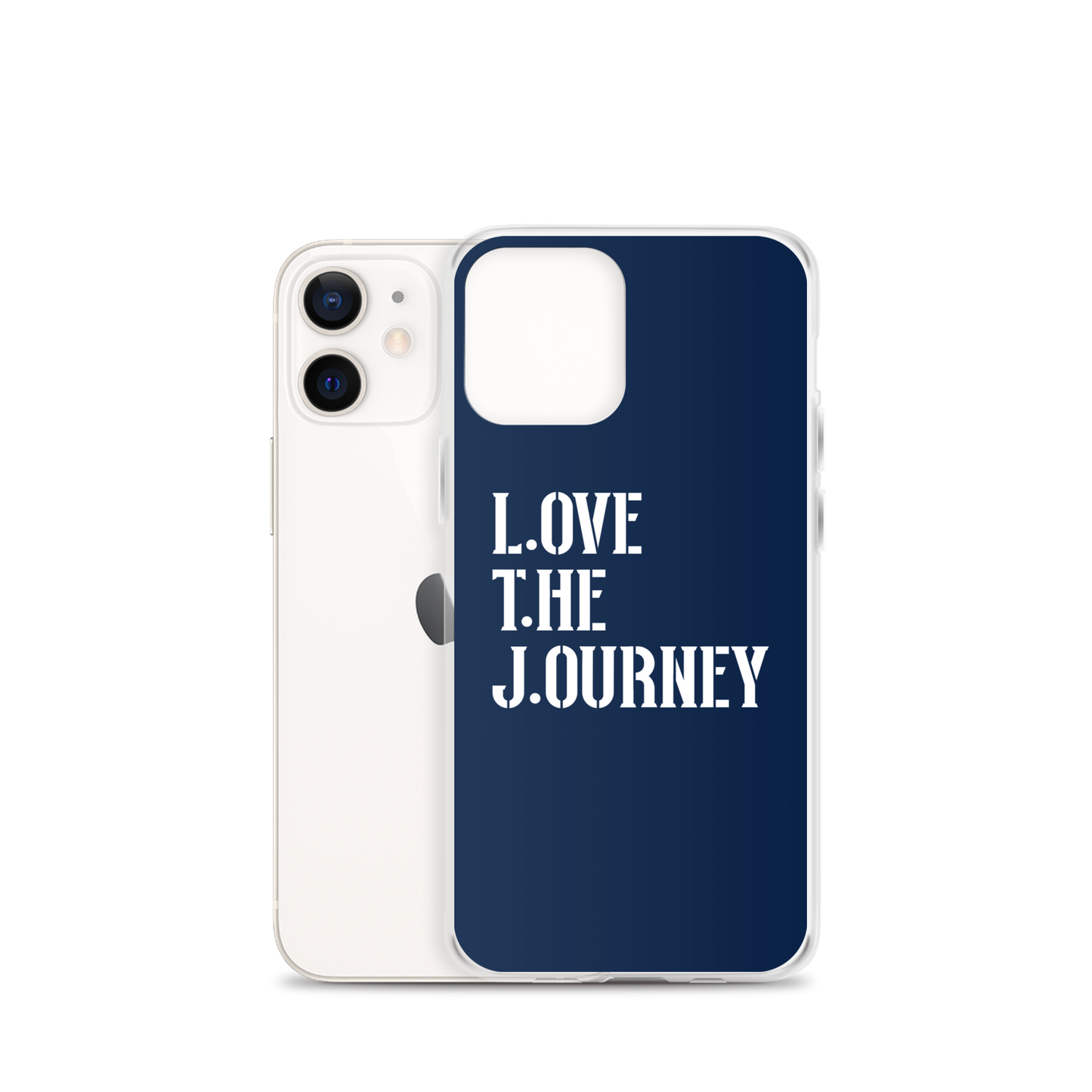 Lenny Torres "Love The Journey" Navy iPhone Case