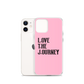 Lenny Torres "Love The Journey" Pink iPhone Case
