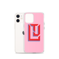 Lenny Torres "Logo" Pink iPhone Case