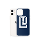 Lenny Torres "Logo" Navy iPhone Case