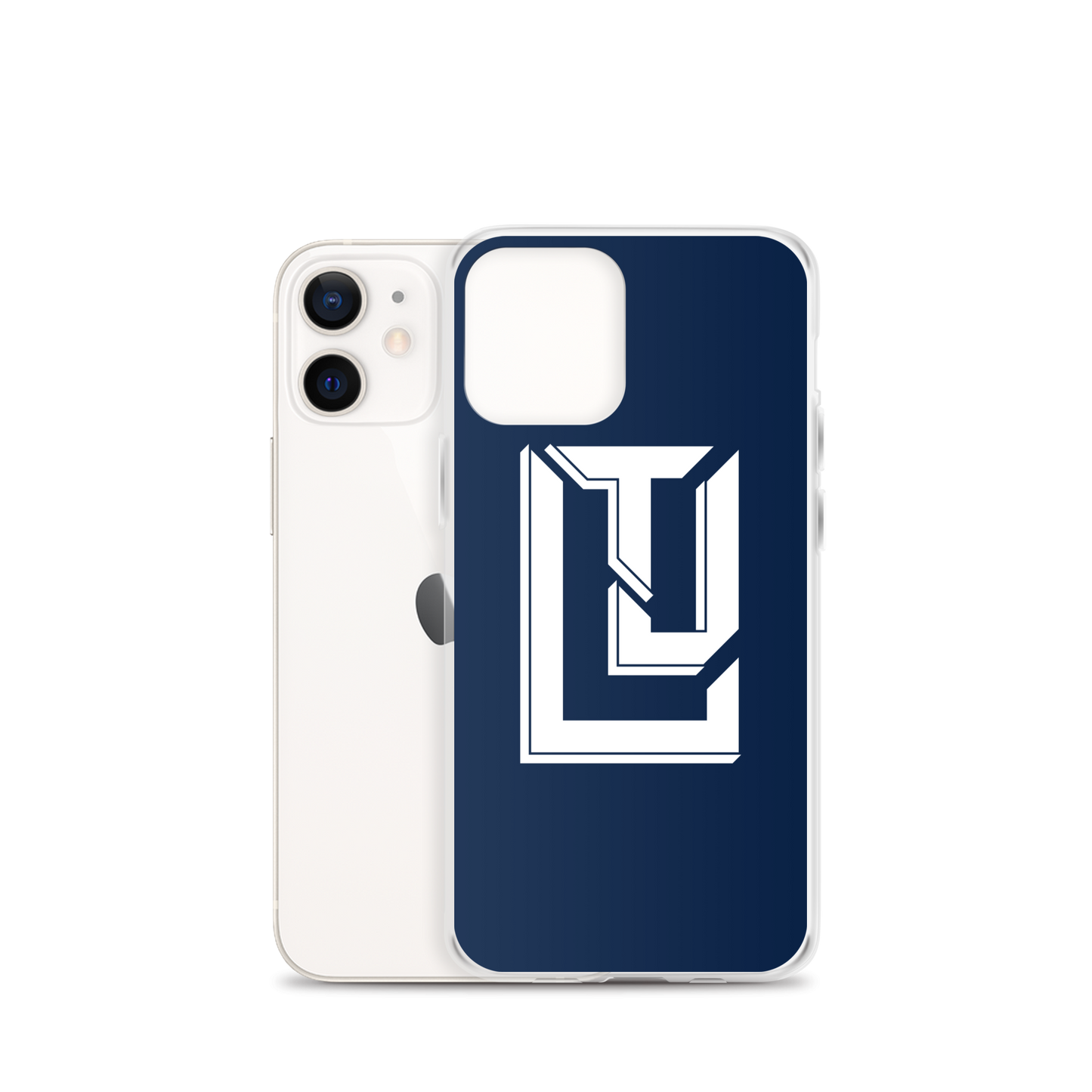 Lenny Torres "Logo" Navy iPhone Case