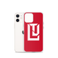 Lenny Torres "Logo" Red iPhone Case